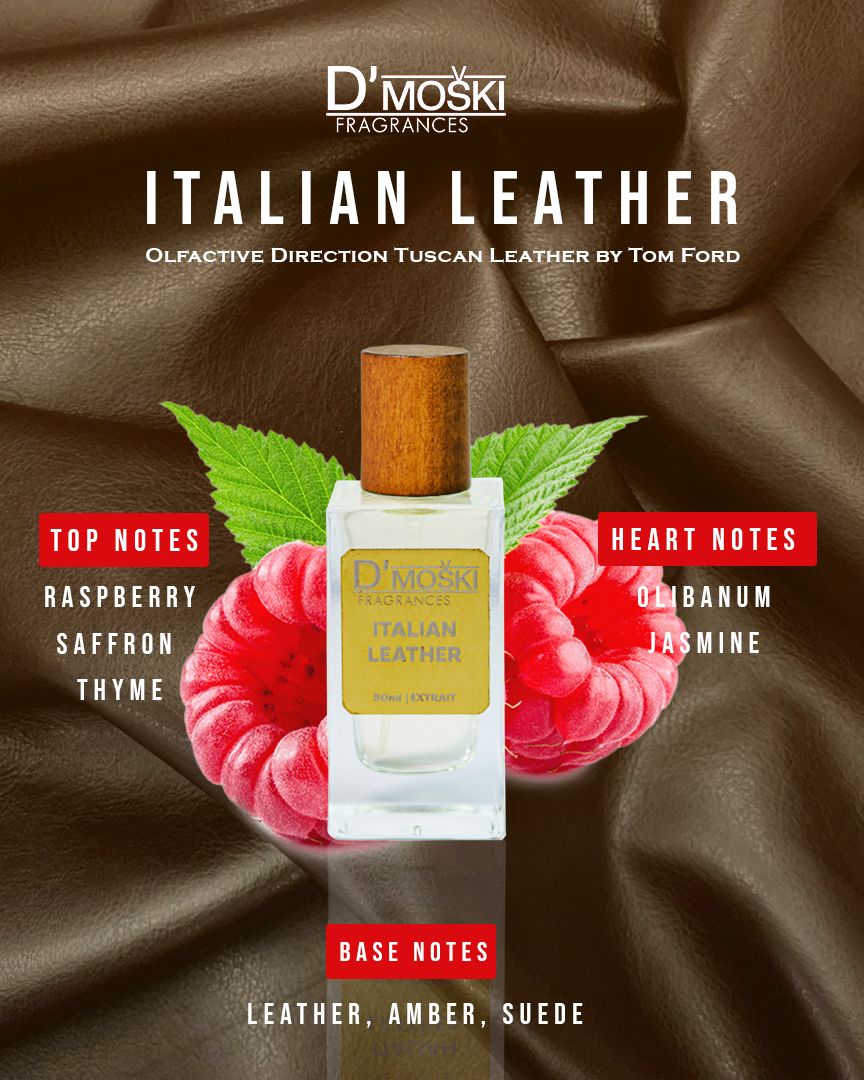 Italian Leather - Olfactive Direction Tuscan Leather by Tom Ford