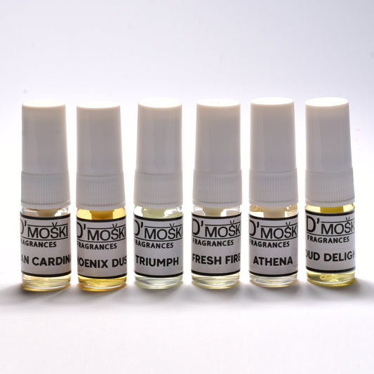 Pack of 5 testers (3 ml)