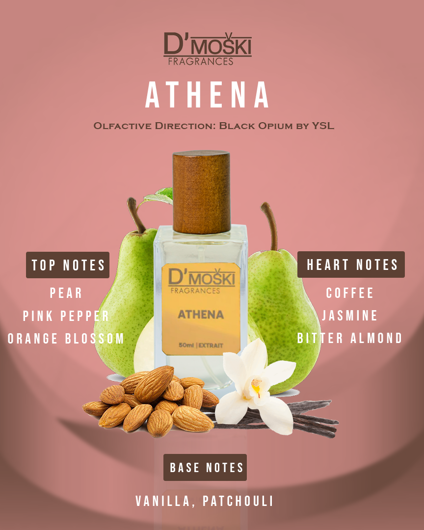 Athena - Olfactive Direction: Black Opium by YSL