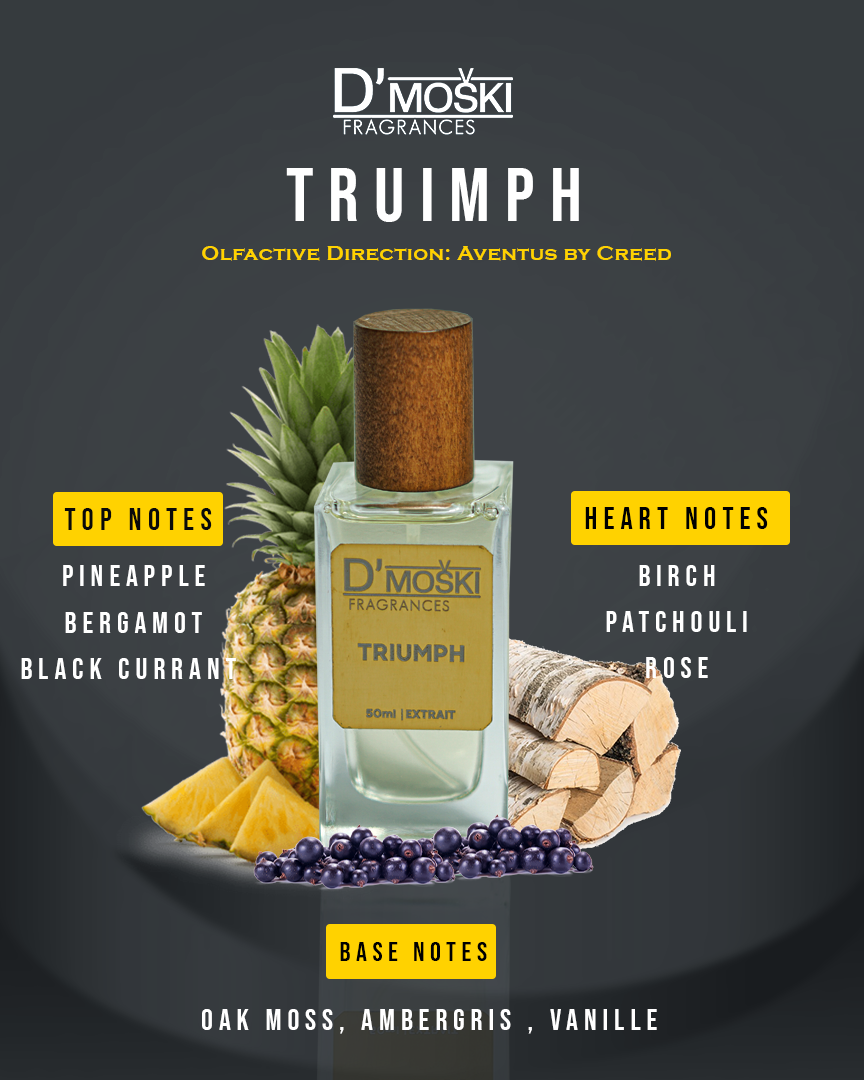 Triumph - Olfactive Direction: Aventus by Creed